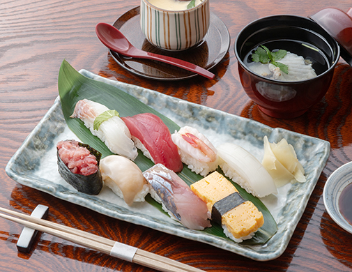 鮨きく池 握りセット 椿